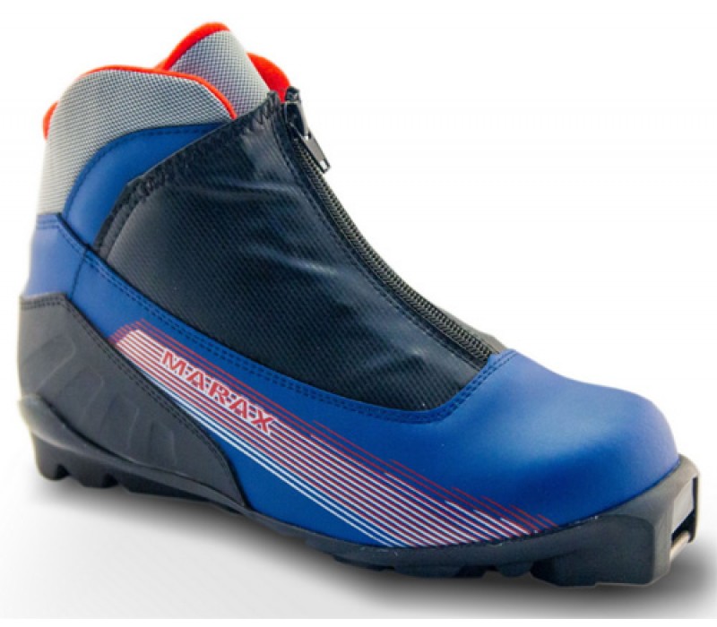 Ботинки лыжные Marax MXS-400 BLUE SNS, купить в Минске